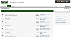 Desktop Screenshot of forum.arcticinsider.com